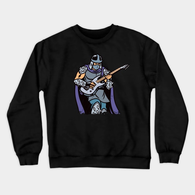 Guitar Shredder Crewneck Sweatshirt by Sergeinker